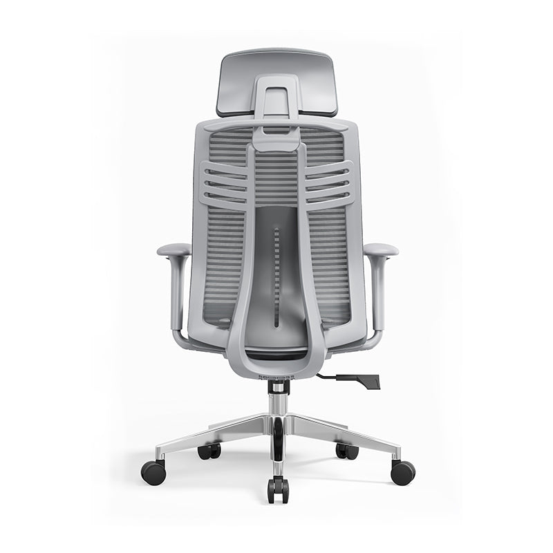 Modern Minimalist Ergonomic High-Back Desk Chair: 4D Armrests - Adjustable Lumbar Support Gaming Chair For Home Office