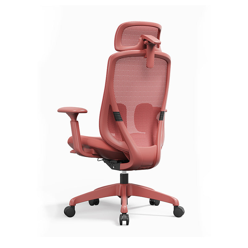 Modern Minimalist High-Back Desk Chair: 4D Headrest & Dynamic Lumbar Support - Ergonomic Gaming Chair For Home Office