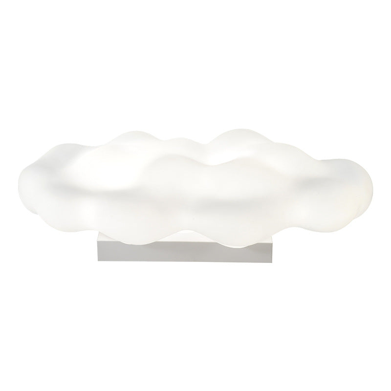 Contemporary Creative Carbon Steel PE Cloud-Shaped 2/3-Light Outdoor Light For Garden