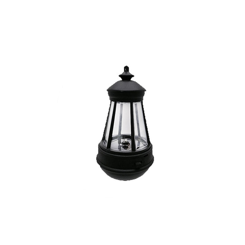 Modern Minimalist Waterproof Solar Lighthouse Iron Acrylic LED Camping Outdoor Light Landscape Lighting For Garden