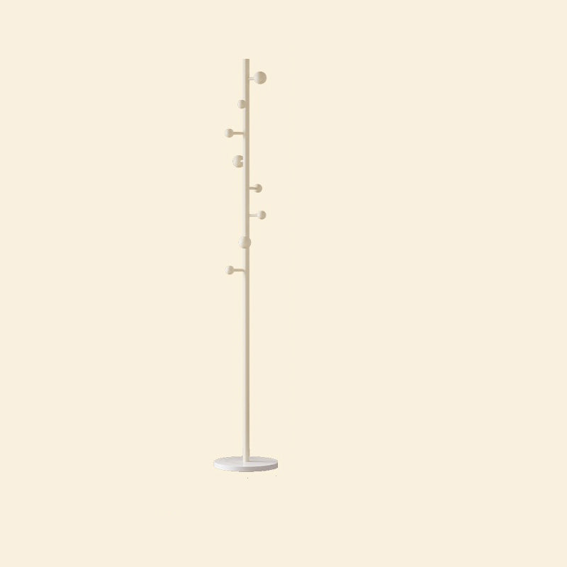 Modern Minimalist Cylindrical Sphere Carbon Steel Plastic Marble Hall Tree For Bedroom & Entryways