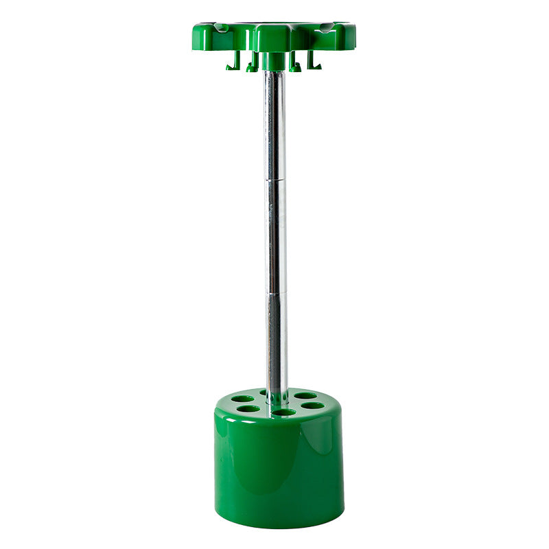 Modern Minimalist Column-Style Plastic Steel Floor-Standing Table For Living Room