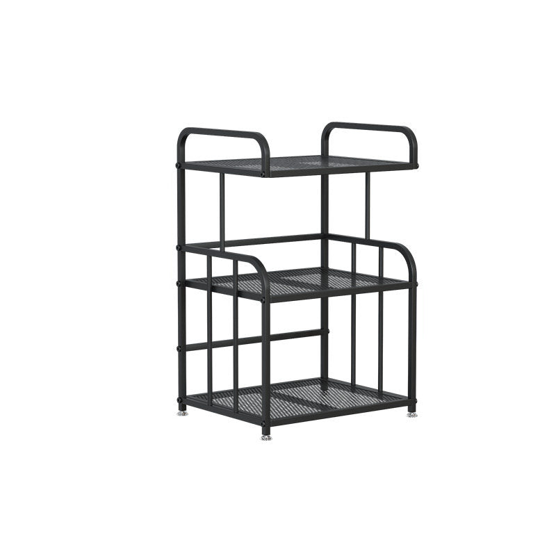 Modern Minimalist Trapezoid Iron Lightweight Storage Shelf 2/3-Layer For Home Office