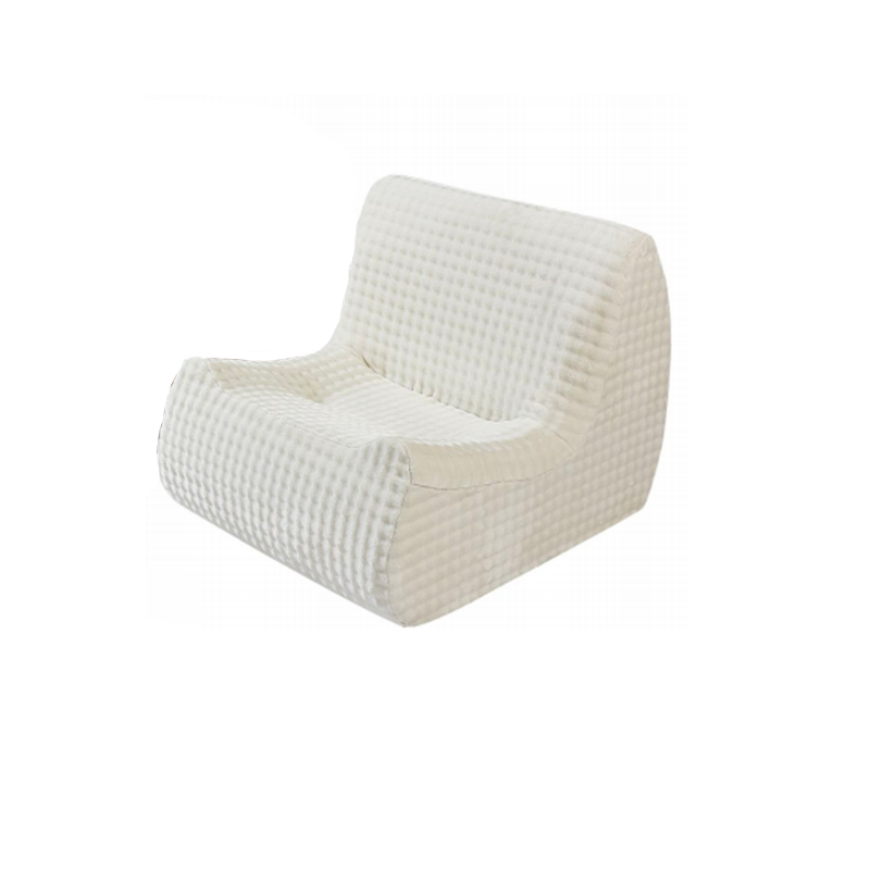 Modern Minimalist Fabric Sponge Accent Compressed Sofa - Space-Saving Lounge Chair For Living Room