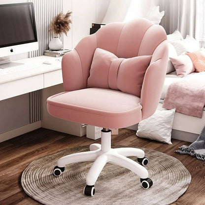 Modern Minimalist Rectangular Velvet Plastic Vanity Stool Backrest Armless For Bedroom