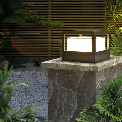Industrial Waterproof Aluminum Cylinder LED Outdoor Lawn Landscape Light