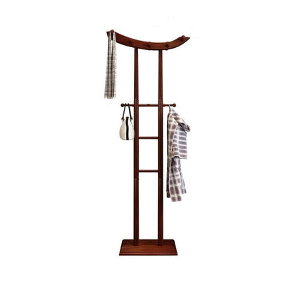 Modern Minimalist Boat-Shaped Hook Solid Wood Display Rack For Living Room