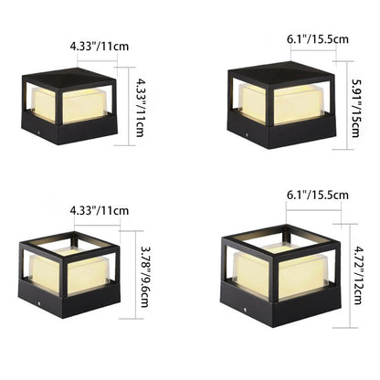 Industrial Waterproof Aluminum Cylinder LED Outdoor Lawn Landscape Light