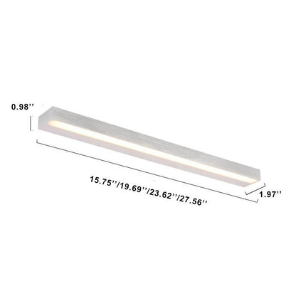 Nordic Linear 1-Light LED Aluminum Mirror Front Light