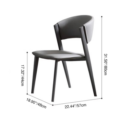 Contemporary Nordic Round Stainless Steel Stone Slab Solid Wood Plywood Dining Table & Chair Set With Turntable For 6/8/10 Seats