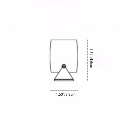 90° Rotatable Linear LED Flush Mount Ceiling Light - Adjustable Wall Washer Light For Home Office