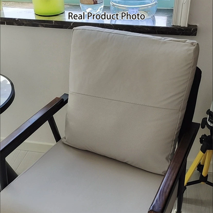 Contemporary Industrial Rectangular Iron PU Leather Sponge Latex PP Cotton Accent Chair Backrest Armrest For Living Room