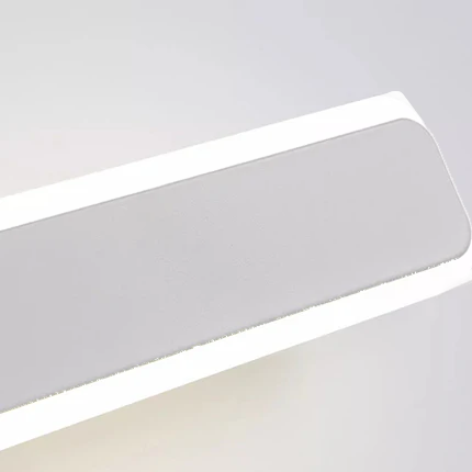 Modern Minimalist Rectangular Iron Acrylic LED Wall Sconce Lamp For Living Room