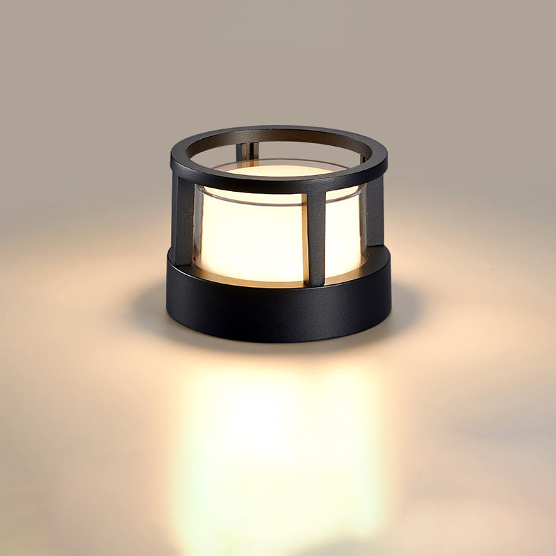 Industrial Waterproof Aluminum Cylinder LED Outdoor Lawn Landscape Light