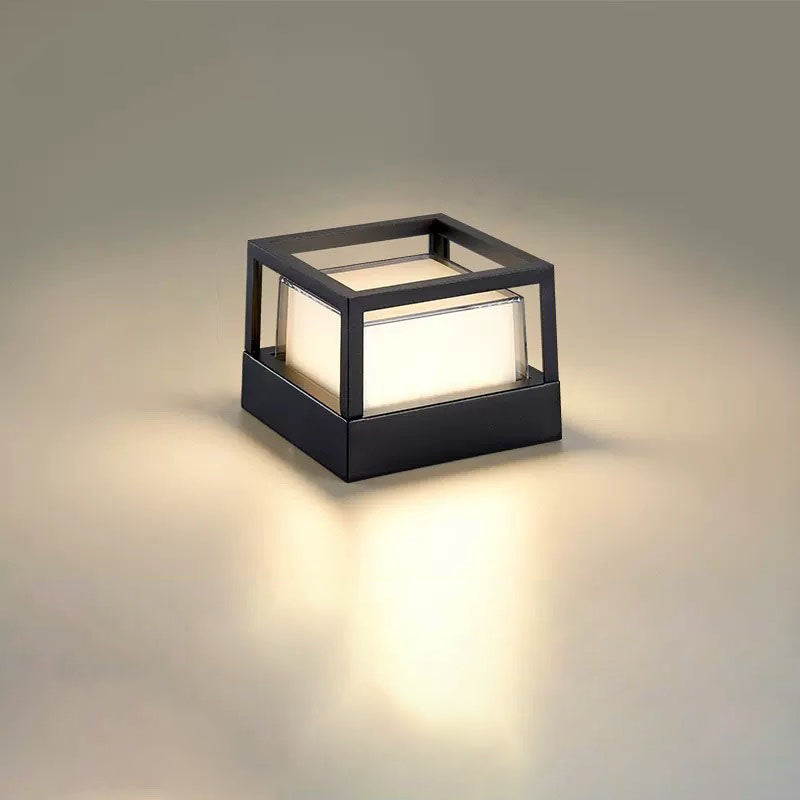 Industrial Waterproof Aluminum Cylinder LED Outdoor Lawn Landscape Light