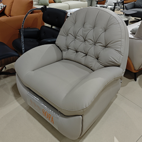 Modern Luxury Comfort Recliner Chair - 360° Rotating Lounge Accent Chair For Living Room