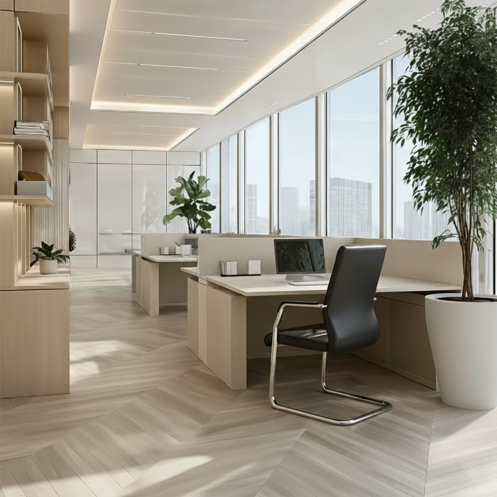 Modern Minimalist Leather Plywood Metal Conference Chair Ergonomic Guest Desk Chair Sled Base Executive Meeting Chair For Office Reception Set Of 4