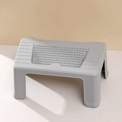 Modern Minimalist Trapezoidal ABS Footstool Backless For Entryway