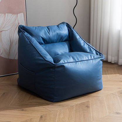 Modern Minimalist Square Synthetic Fabric EPS Accent Chair Backrest For Living Room