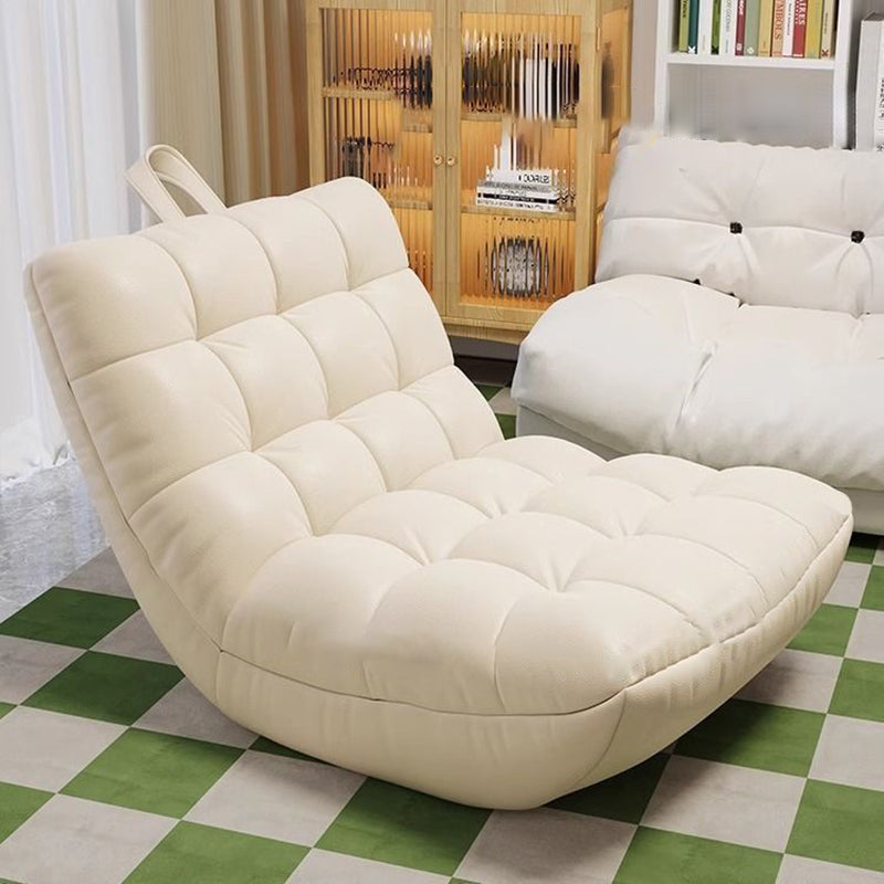 Modern Minimalist Rectangular EPS Faux Leather Sofa Backrest For Bedroom & Living Room