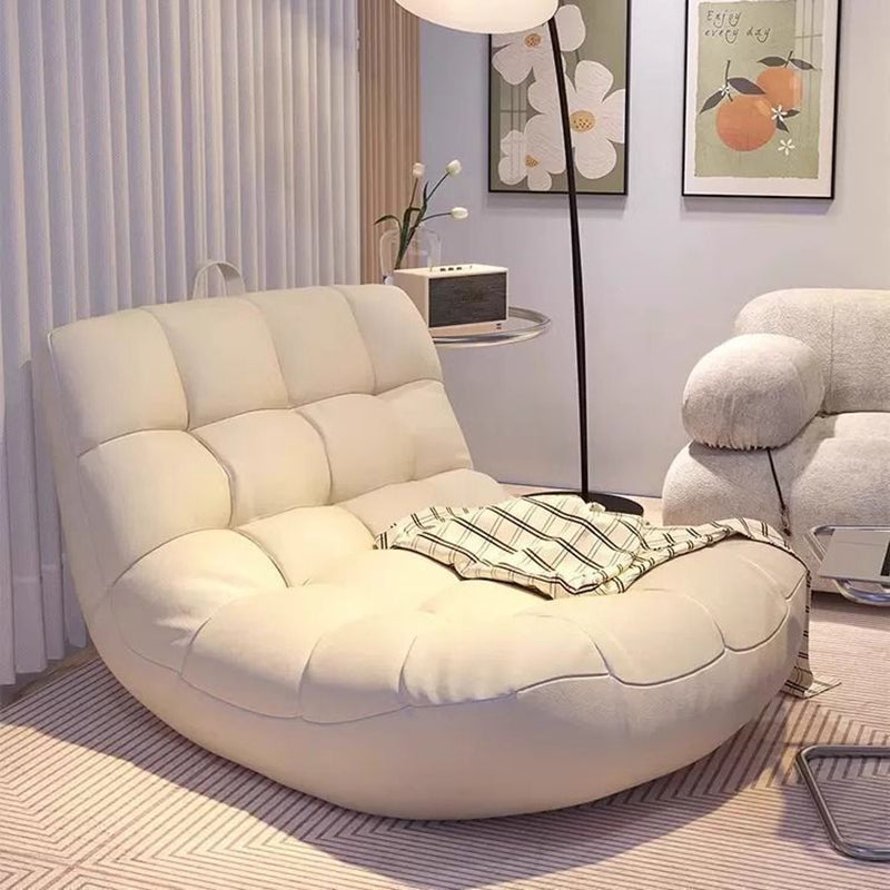 Modern Minimalist Rectangular EPS Faux Leather Sofa Backrest For Bedroom & Living Room