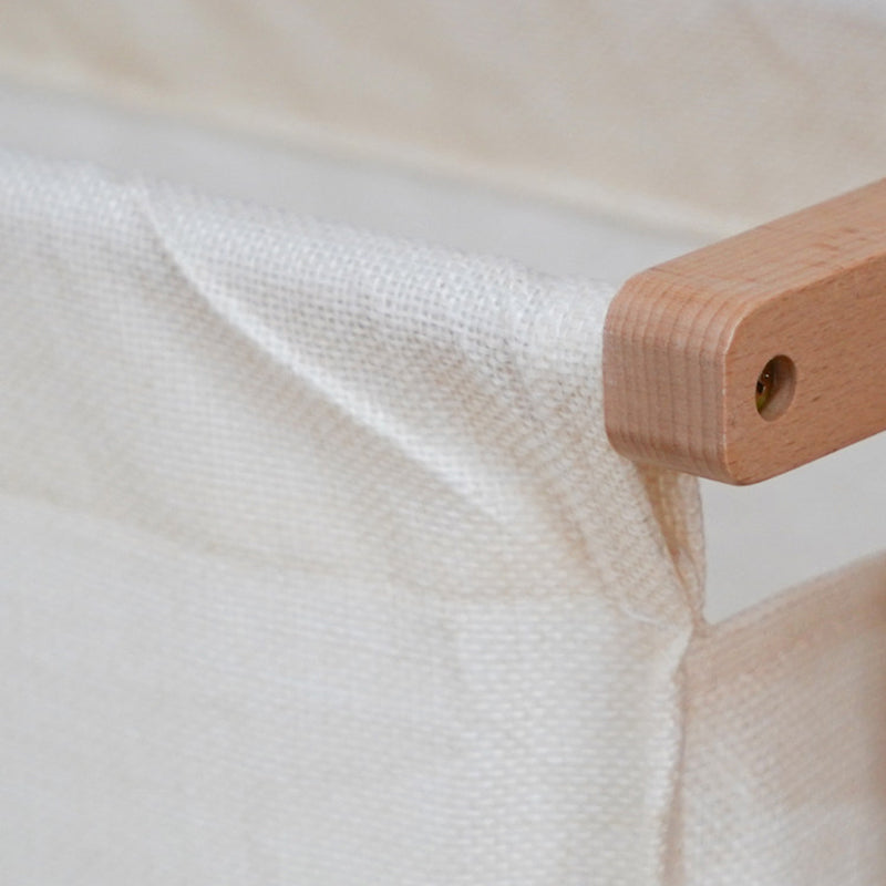 Traditional Japanese Solid Wood Rectangular Coat Rack With Basket Space-Saving Freestanding Hall Tree For Bedroom