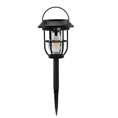 Modern Simplicity Motion Sensor Waterproof Solar Cage ABS LED Outdoor Light For Garden
