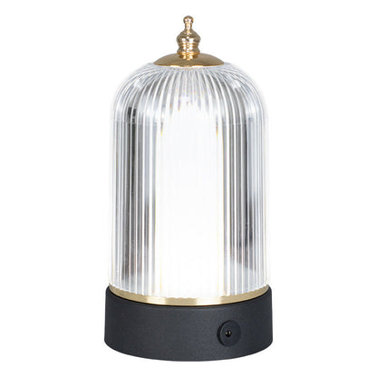 Modern Minimalist Birdcage-Shaped Iron Acrylic LED Night Light Table Lamp For Bedroom