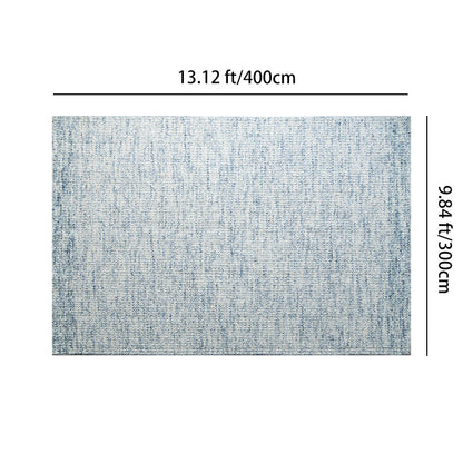 Contemporary Nordic Premium Handwoven Wool Blend Rectangular Area Rug For Living Room