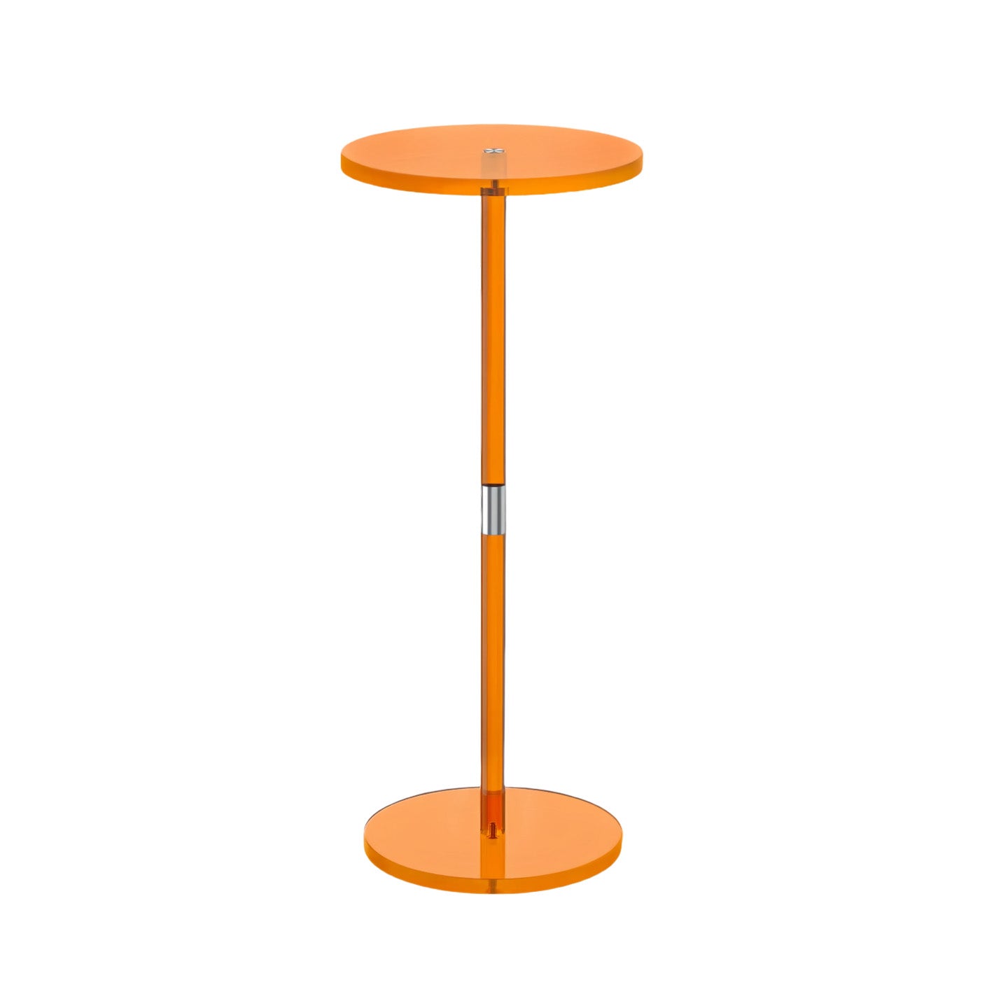 Modern Minimalist Acrylic Round Side Table For Living Room & Bedroom & Bathroom