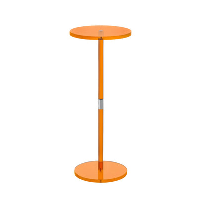 Modern Minimalist Acrylic Round Side Table For Living Room & Bedroom & Bathroom