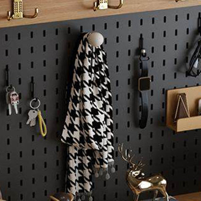 Modern Minimalist Eco Board Bamboo Charcoal Panels PVC Rectangular Shoe Storage With Coat Rack 2/3 Drawers Entryway Organizer For Hallway & Living Room