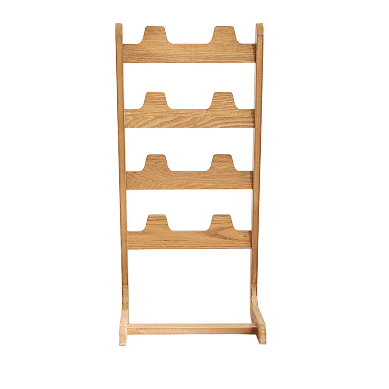 Modern Minimalist MDF Vertical Slipper Rack Space-Saving Storage Shelf 4-Tier For Entryway Living Room