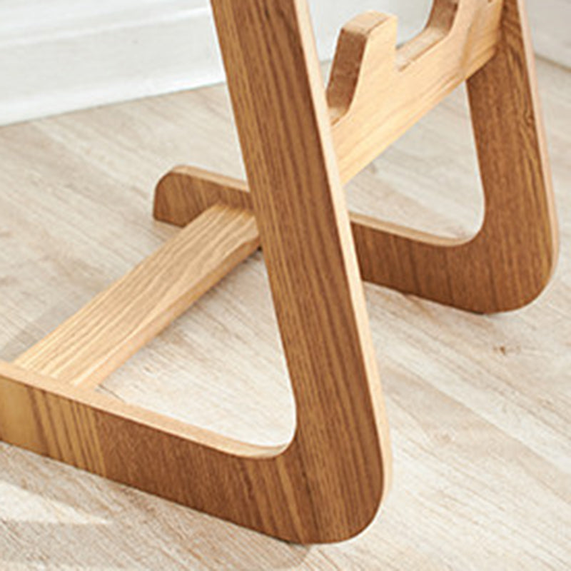Modern Minimalist MDF Vertical Slipper Rack Space-Saving Storage Shelf 4-Tier For Entryway Living Room