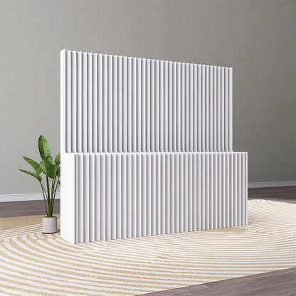 Modern Minimalist Kraft Paper Rectangular Folding Room Divider Shelf Screen For Living Room Office