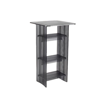 Modern Minimalist Rounded-Edge PC End Table 2/3/4-Tier For Living Room