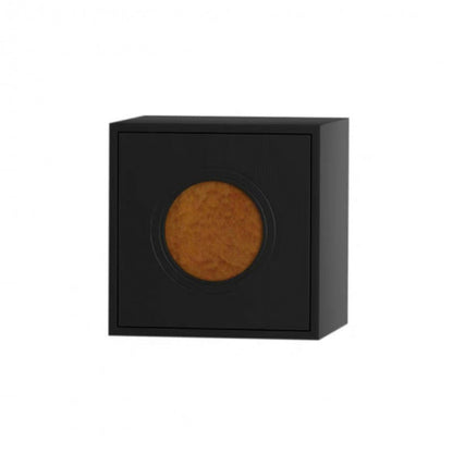 Contemporary Retro Square Round Solid Wood Composable Storage Cabinet 1-Cabinet For Living Room