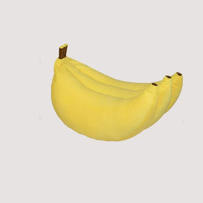 Contemporary Creative Velvet EPP Banana-Shaped Accent Chair Backrest For Living Room