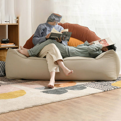 Contemporary Creative Rainbow-Shaped EPP Particle Nano-Leather Accent Chair Backrest Armrest For Living Room