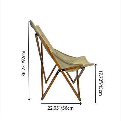 Modern Minimalist Rectangular Oxford Aluminum Folding Chair Backrest Armless For Outdoor