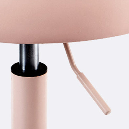Contemporary Creative Cloud-Shaped Iron PU Leather Bar Stool Backrest Armless For Dining Room & Kitchen