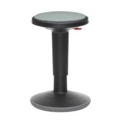Modern Minimalist Cylindrical PU Leather Nylon Fiberglass Swivel Bar Stool Backless Armless For Dining Room & Kitchen