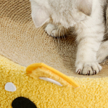 Contemporary Creative Cylindrical Shiba Inu Dog Rope Teddy Velvet Cat Bed For Bedroom