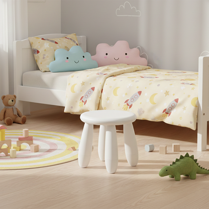Modern Minimalist Cylindrical Kid PP Low Stool Backless Armless For Living Room