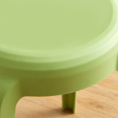 Modern Minimalist Cylindrical LHFPP Dining Chair Backless Armless For Dining Room & Kitchen