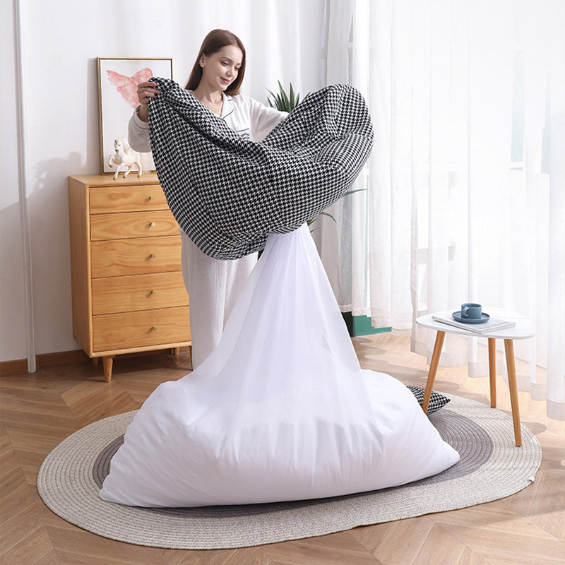 Modern Minimalist Round Floral-Shaped Velvet EPS & EPP Particle Accent Chair Backrest Armrest For Living Room