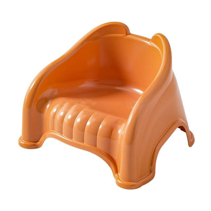 Modern Minimalist Curved Bear Design PP Kids Stackable Low Stool Backrest Armless For Living Room