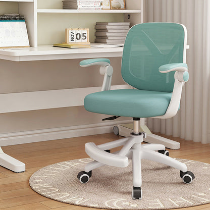 Modern Minimalist Rectangular Y-Shaped Mesh Fabric PP Iron Desk Chair Backrest Armrest For Home Office