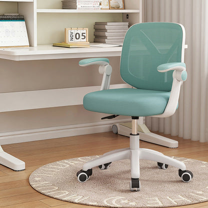 Modern Minimalist Rectangular Y-Shaped Mesh Fabric PP Iron Desk Chair Backrest Armrest For Home Office