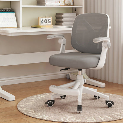 Modern Minimalist Rectangular Y-Shaped Mesh Fabric PP Iron Desk Chair Backrest Armrest For Home Office
